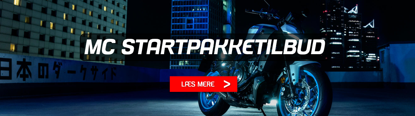 motorcykel startpakketilbud yamaha mt-07